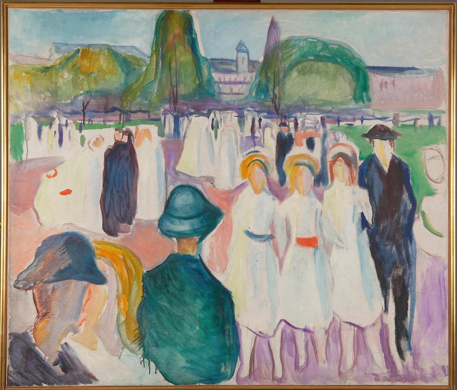 Spacer wiosenny - Edvard Munch