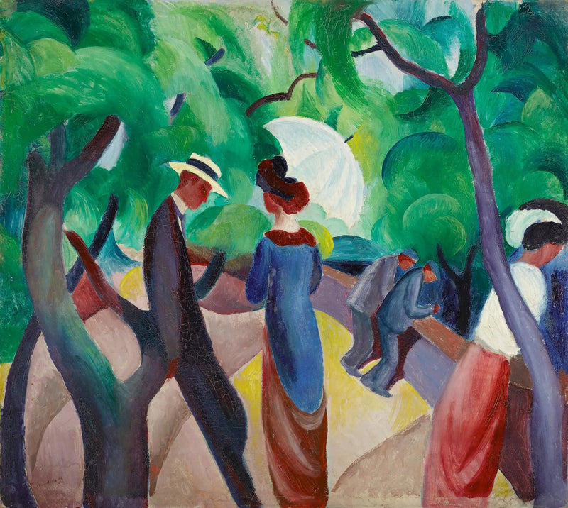 Spacer - August Macke
