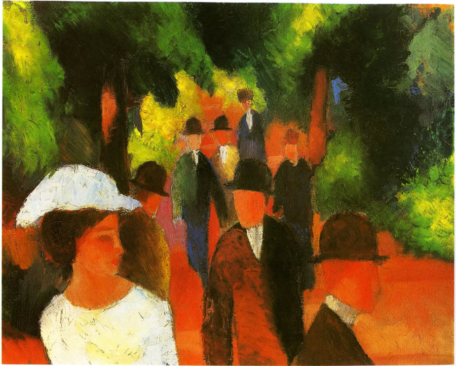 Spacer - August Macke