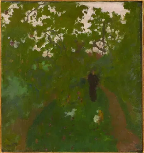 Spacer w ogrodzie - Pierre Bonnard