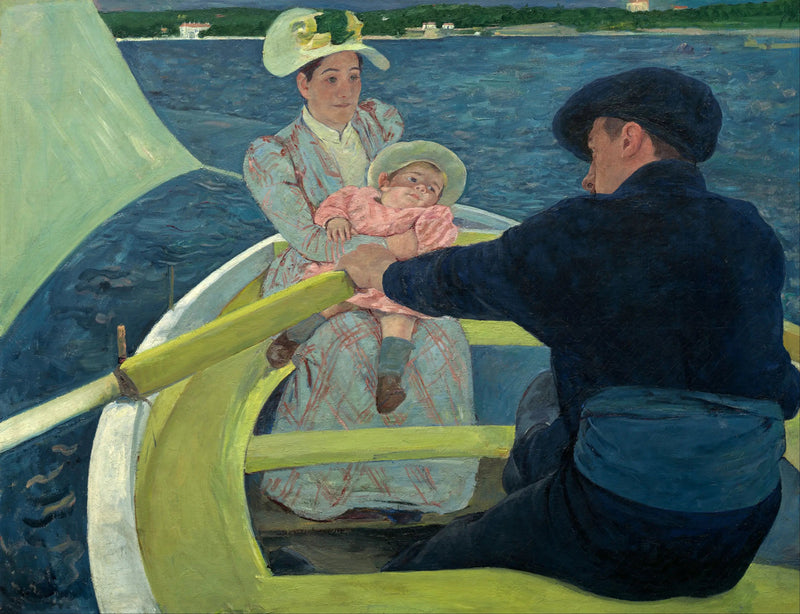 Przejażdżka łódką - Mary Cassatt