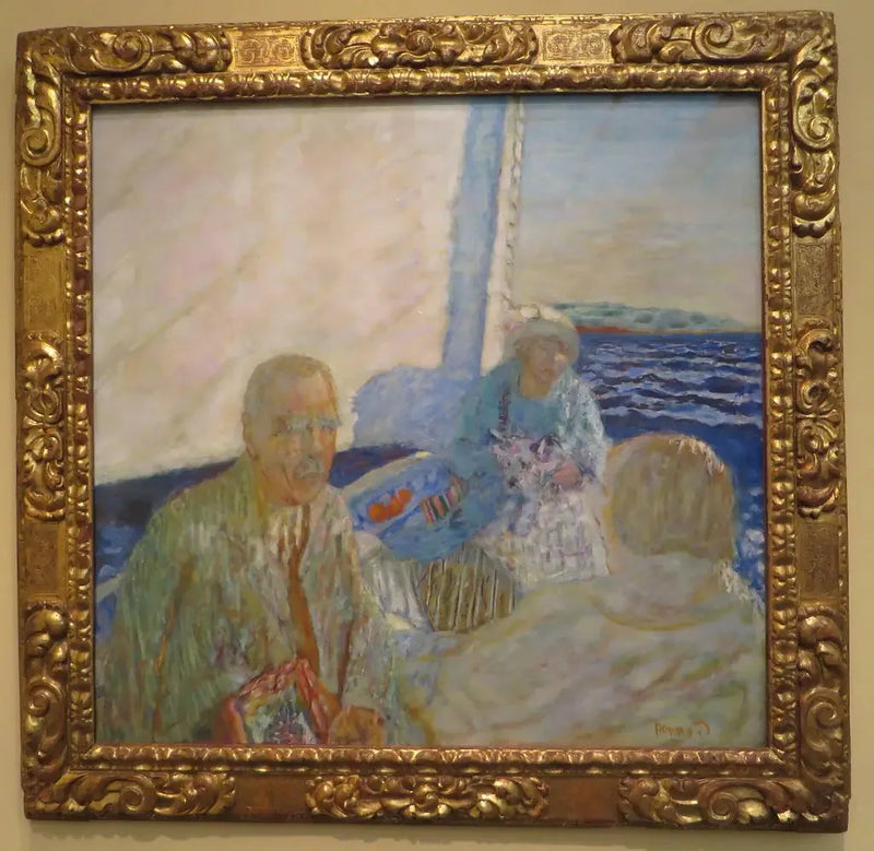 Rejs łodzią - Pierre Bonnard