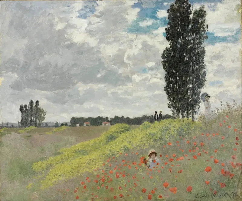 Spacer po preriach w Argenteuil W276 - Claude Monet