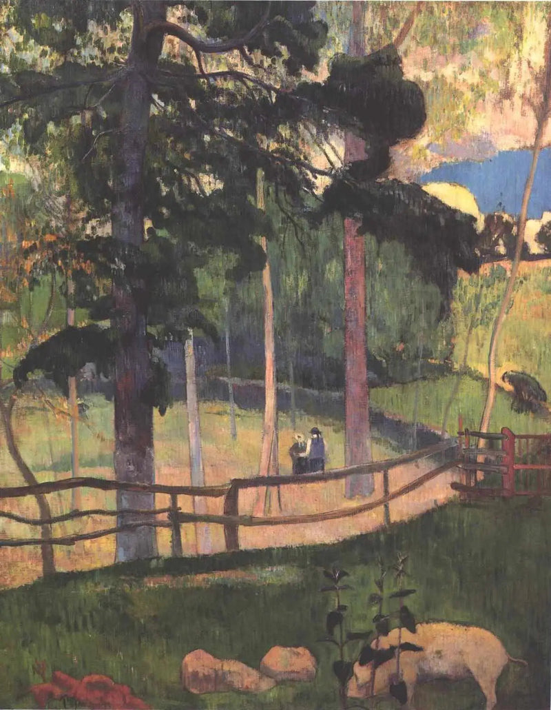 Sentimentalna przechadzka - Paul Gauguin