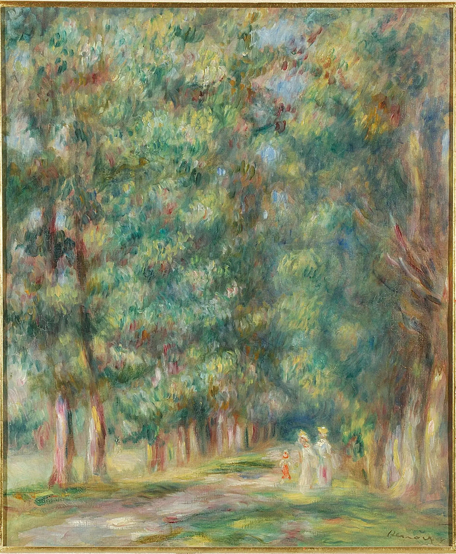 Spacer, las - Pierre-Auguste Renoir