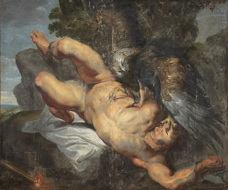 Prometeusz związany z orłem - Peter Paul Rubens