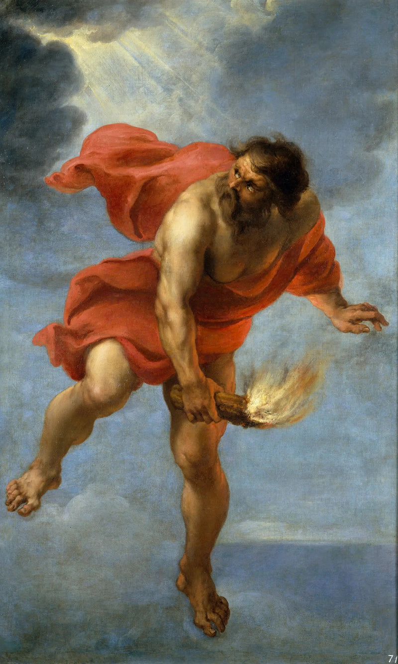 Prometeusz z ogniem - Peter Paul Rubens