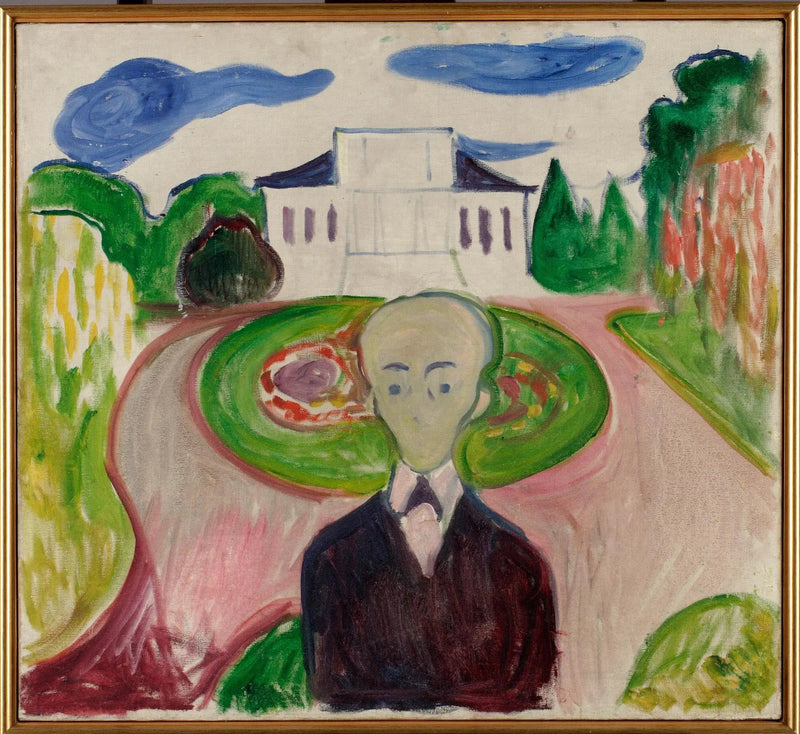 Właściciel w parku - Edvard Munch