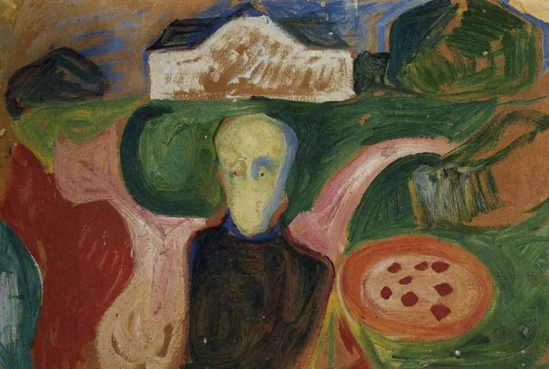 Właściciel w parku - Edvard Munch