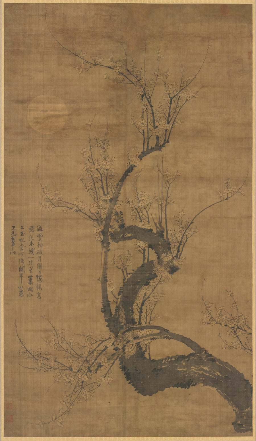 Un Prunus au clair de lune - Wang Mian