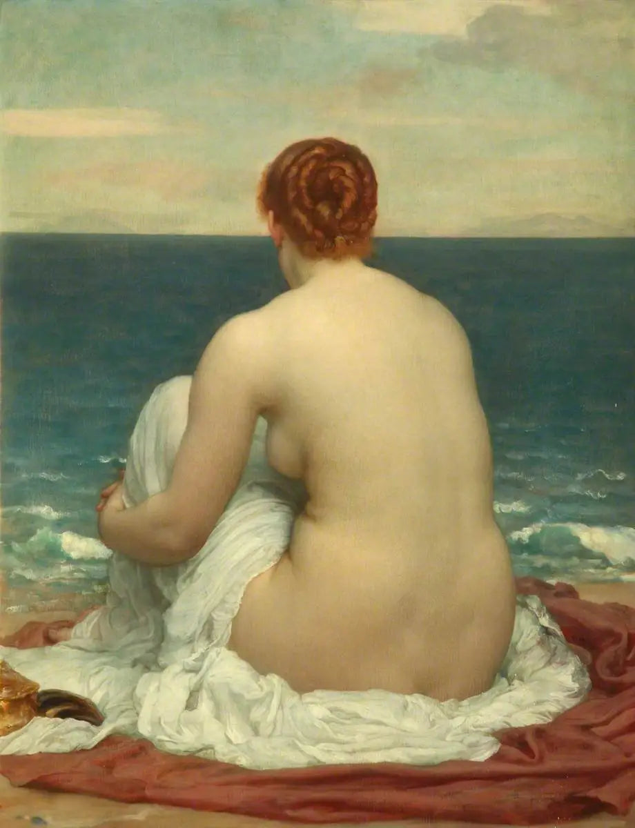 Psamathe - Frederic Leighton image 1 reproduction d’œuvre d’art à l’huile