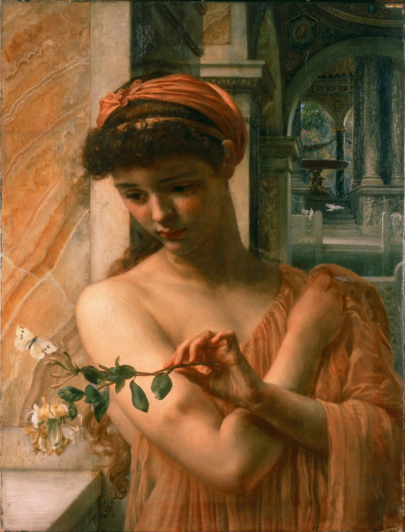 Psyché w Świątyni Miłości - Edward Poynter