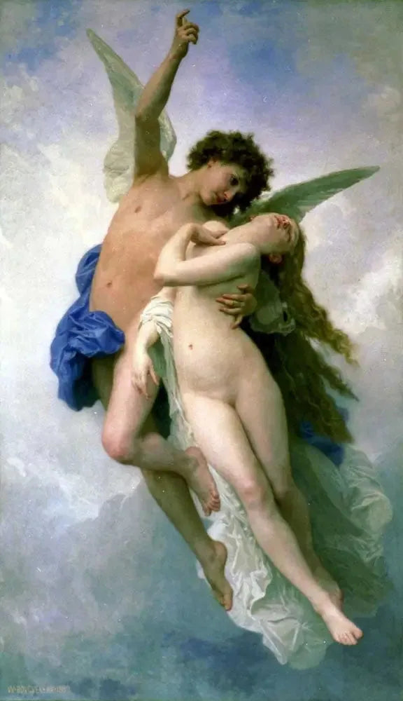 Psyche i Miłość - Bouguereau