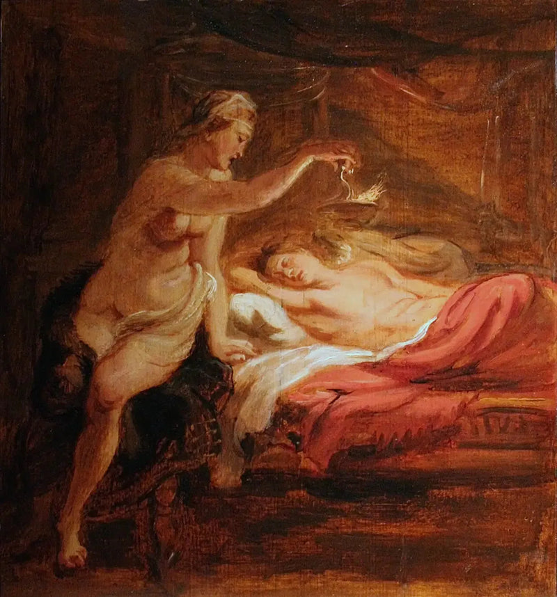Psyché i Miłość - Peter Paul Rubens