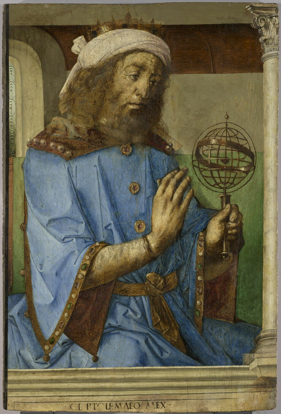 Ptolemeusz - Pedro Berruguete