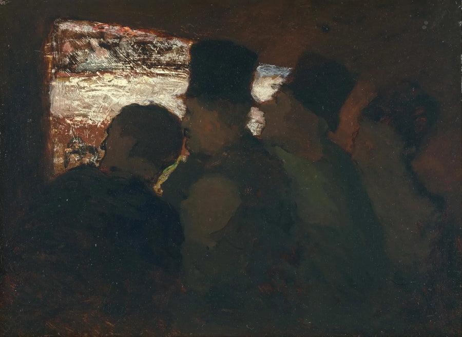 Publiczność teatru - Honoré Daumier