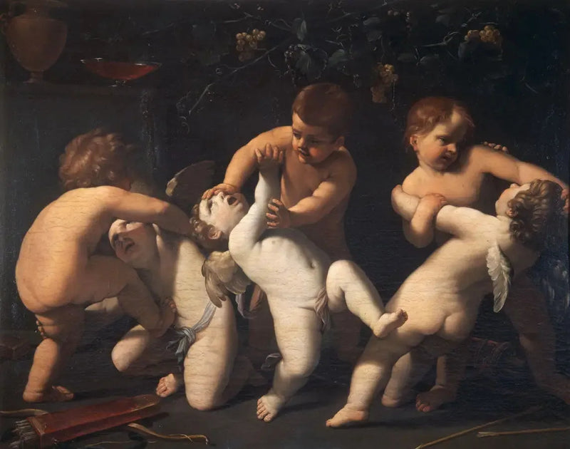 Walczące putti - Guido Reni