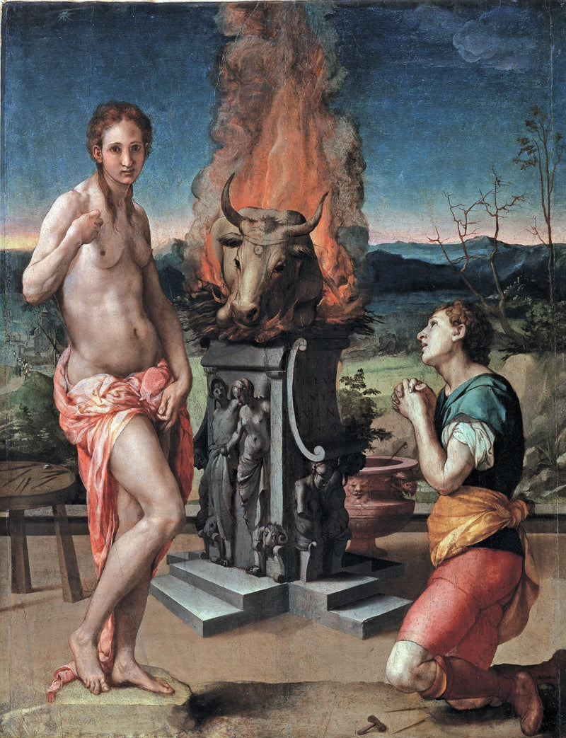 Pygmalion i Galatea - Bronzino