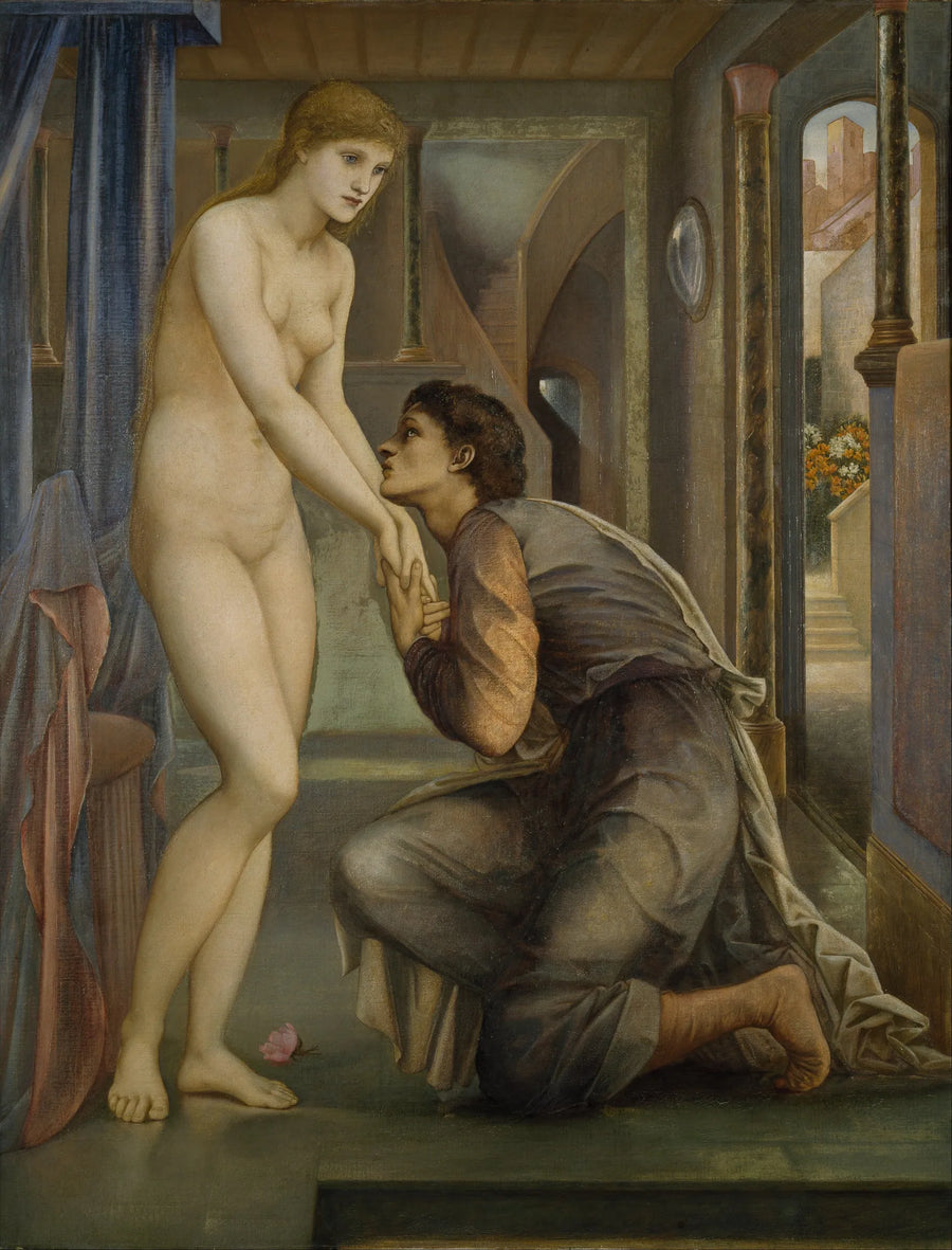 Pygmalion i Obraz - Dusza osiągnięta - Edward Burne-Jones