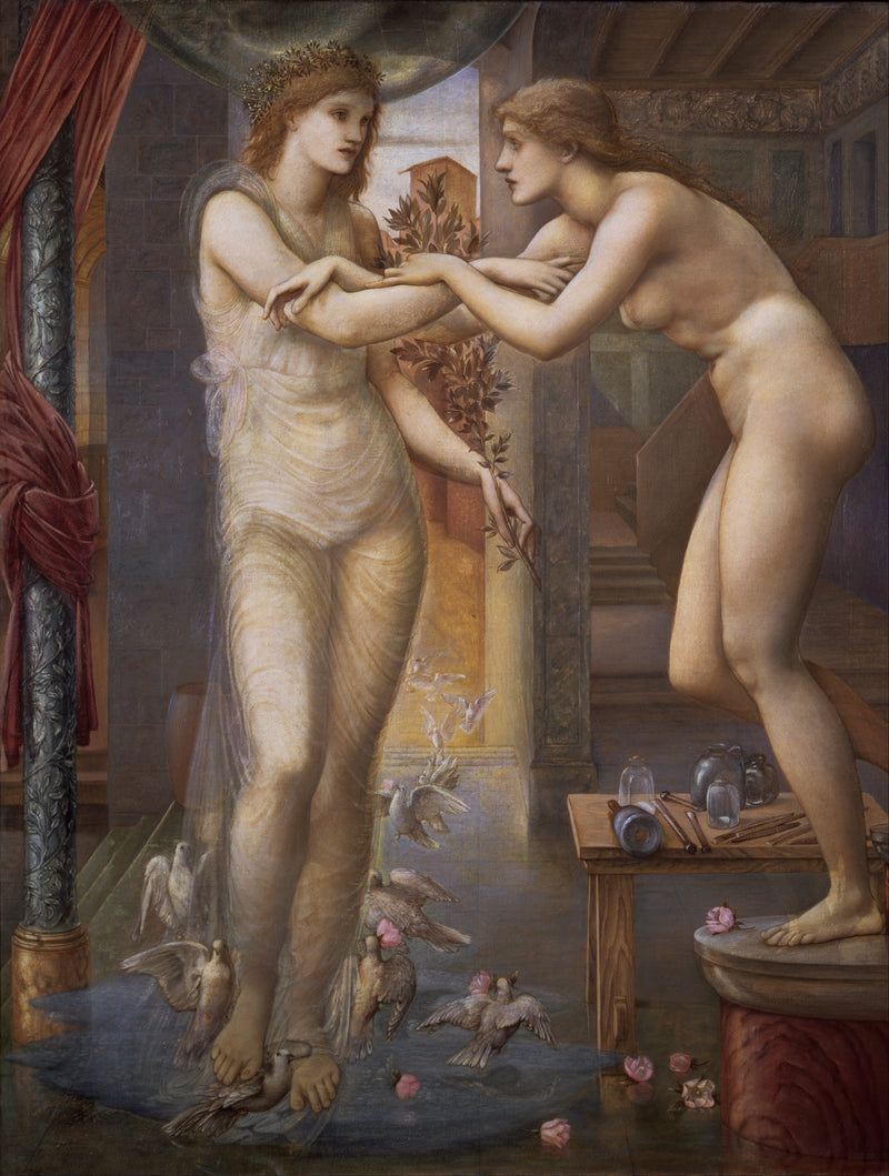Pygmalion i Obraz - Ognie Boskości - Edward Burne-Jones