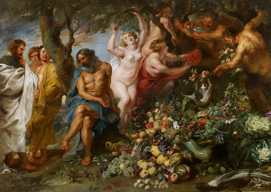 Pitagoras głoszący wegetarianizm - Peter Paul Rubens
