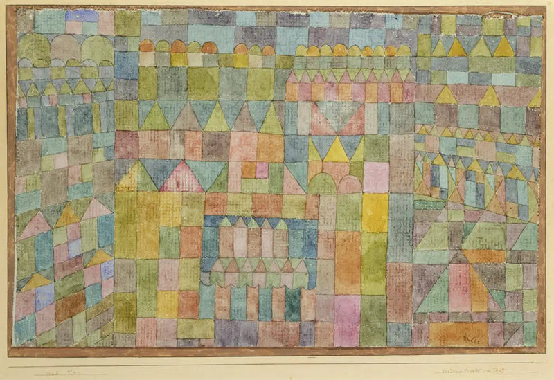 Dzielnica Świątyni Pert - Paul Klee