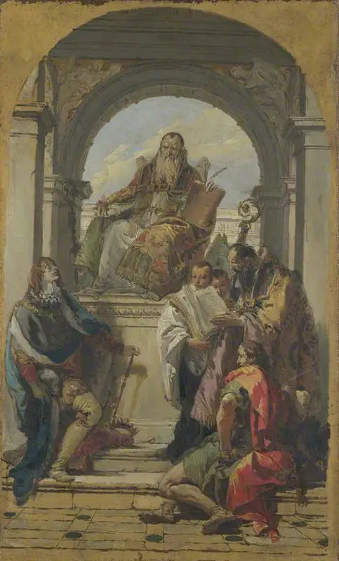 Quatre Saints - Giovanni Battista Tiepolo - Alpha Reproduction