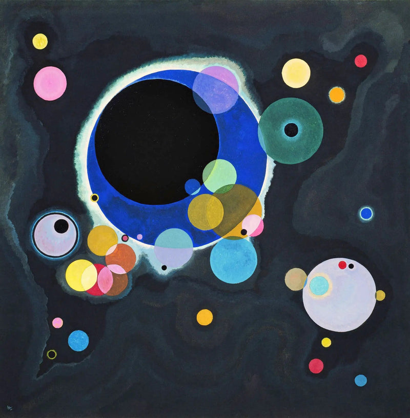 Kilka Kół - Wasilij Kandinsky