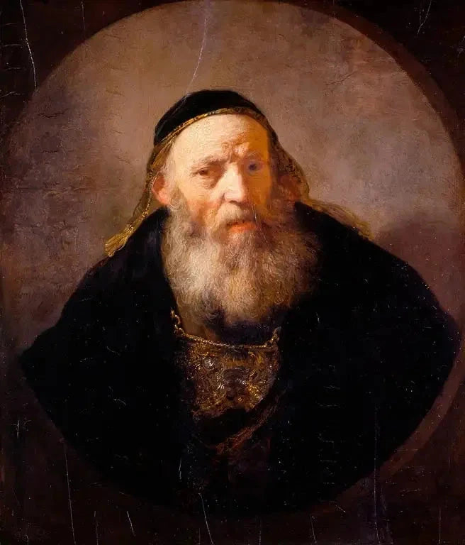 Portret rabina - Rembrandt