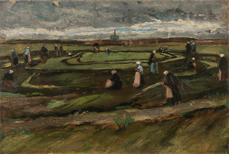 Naprawiaczki sieci w wydmach - Vincent van Gogh