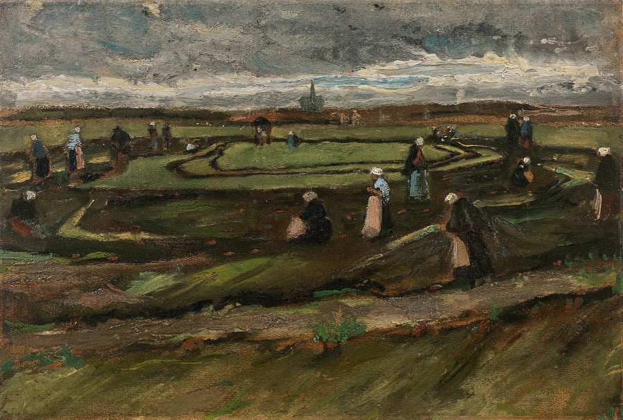 Naprawiaczki sieci w wydmach - Vincent van Gogh
