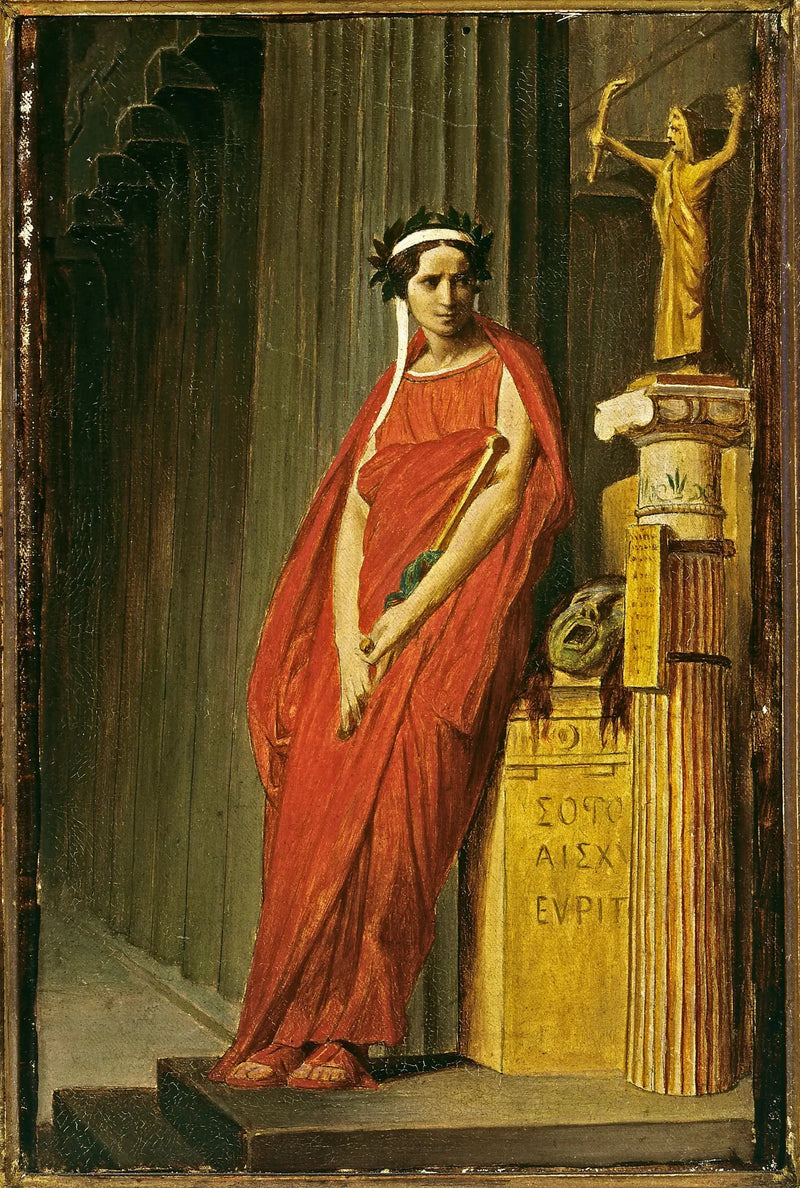 Rachel (1821-1858), w kostiumie tragedii - Jean-Léon Gérôme