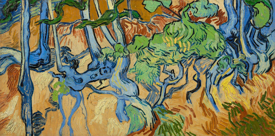 Korzenie drzew - Vincent van Gogh
