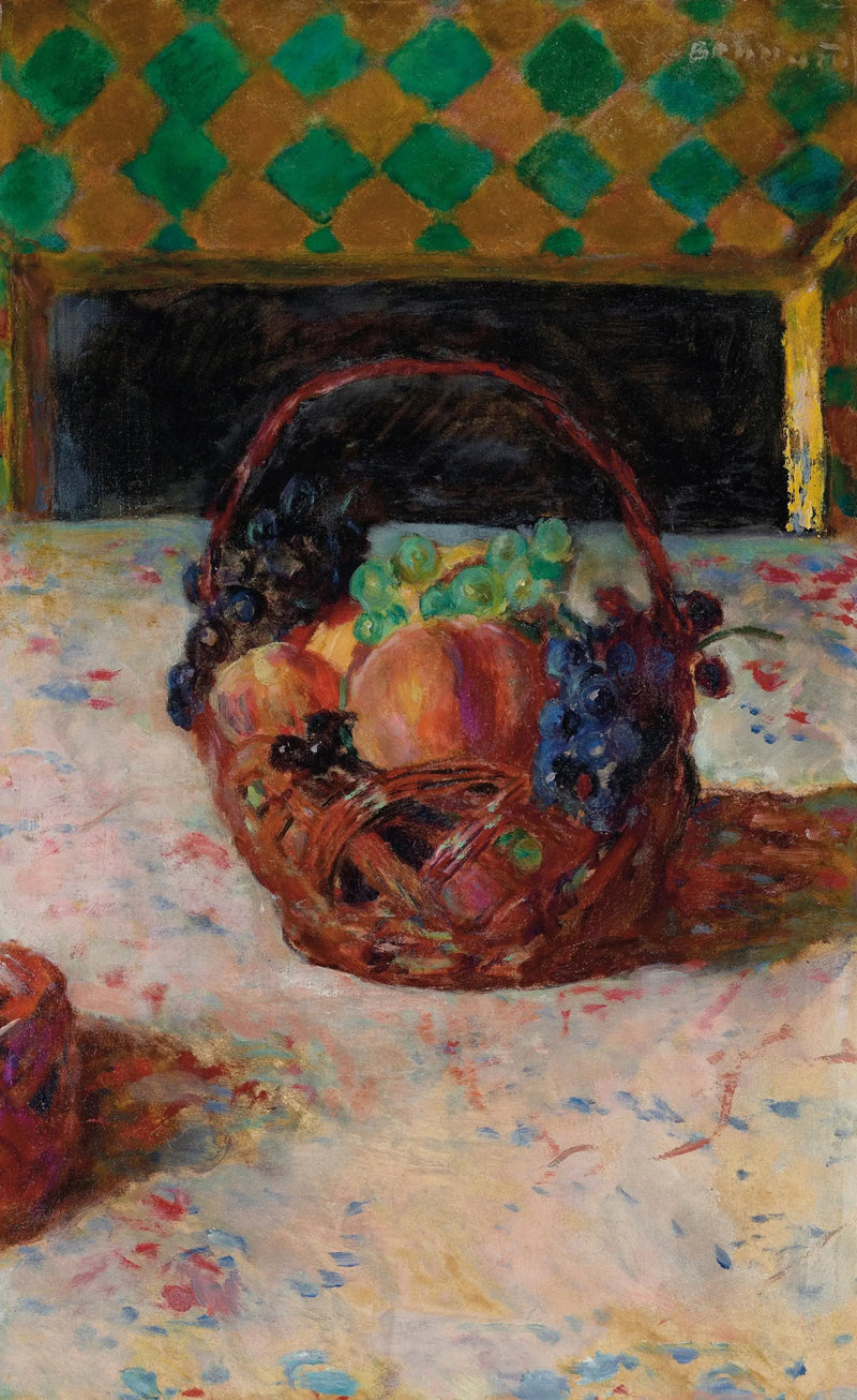 Czarne winogrona i brzoskwinie - Pierre Bonnard