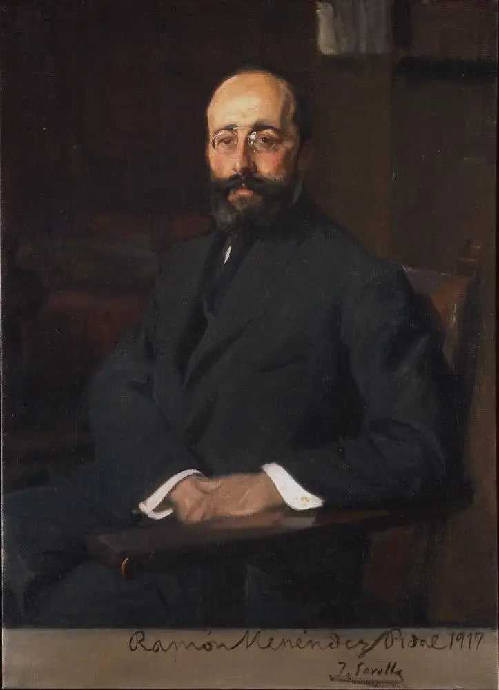Ramón Menéndez Pidal - Joaquín Sorolla image 1 copie de tableau peinte à la main