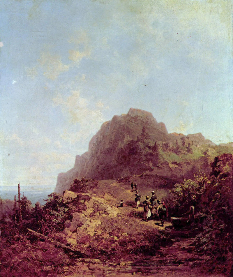 Wędrówka górska - Carl Spitzweg