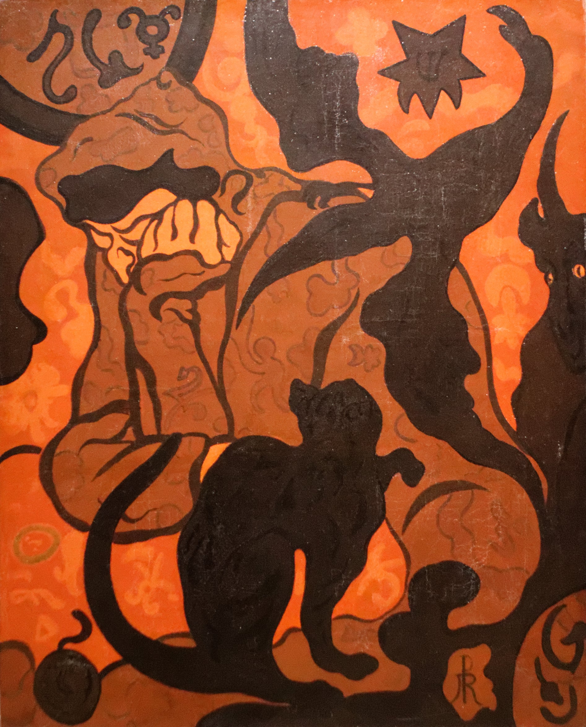 La Sorcière au chat noir - Paul Ranson