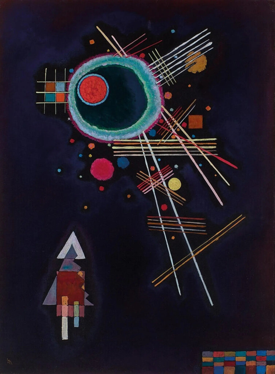 Promienie - Wasilij Kandinsky
