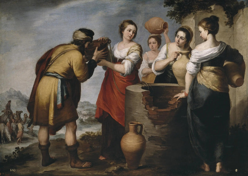 Rebeka i Eliezer - Bartolomé Esteban Murillo