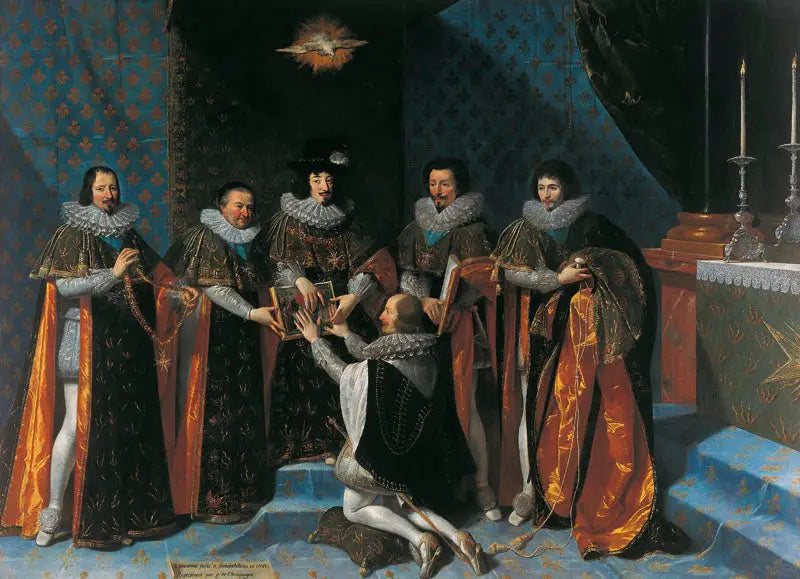 Odbiór Henri d'Orléans, księcia Longueville - Philippe de Champaigne
