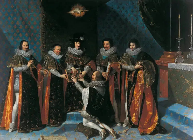 Odbiór Henri d'Orléans, księcia Longueville - Philippe de Champaigne