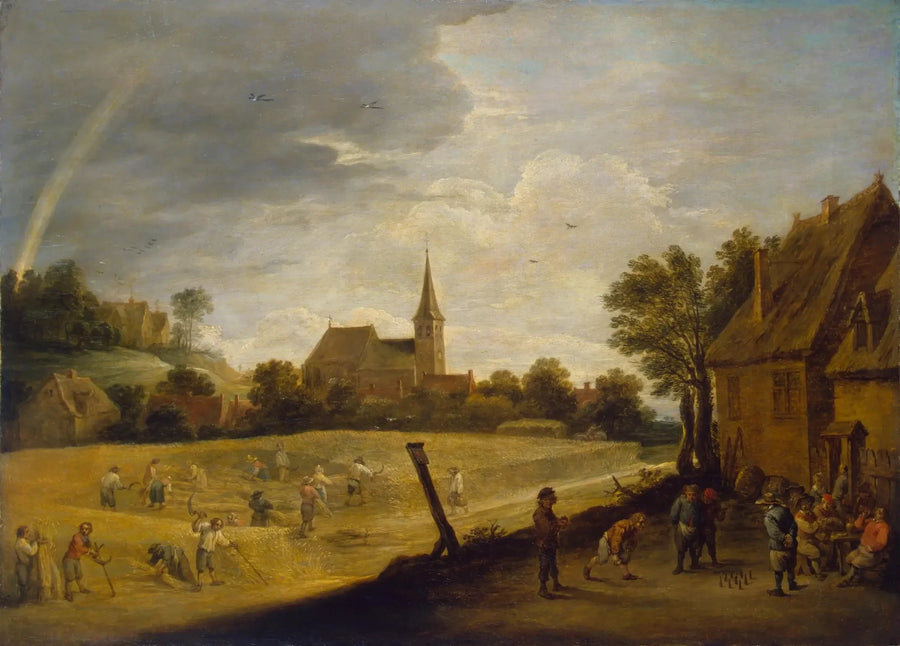 Żniwa - David Teniers Młodszy