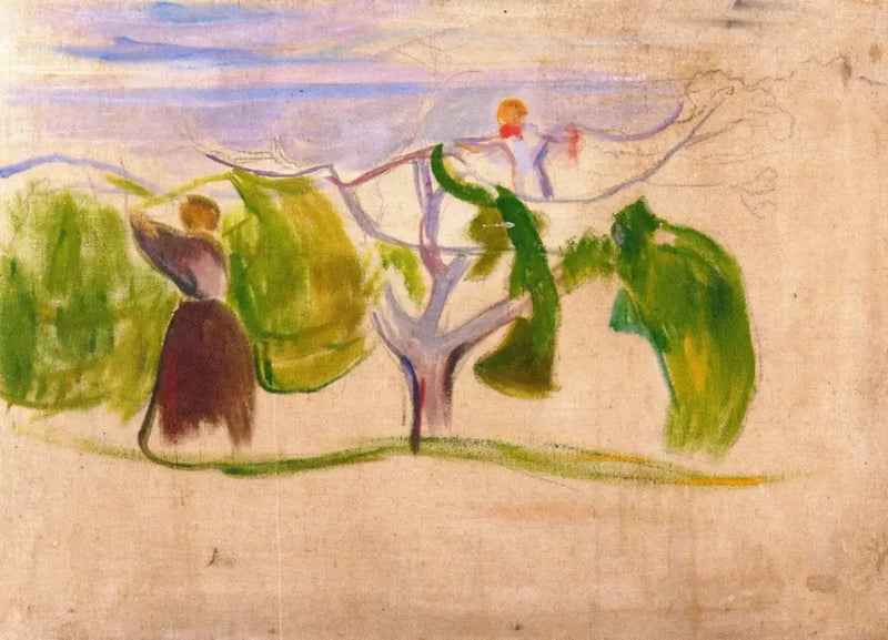 Zbiory owoców - Edvard Munch