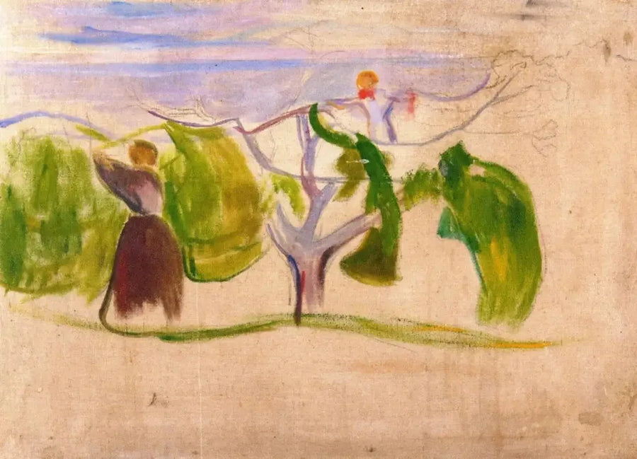 Zbiory owoców - Edvard Munch