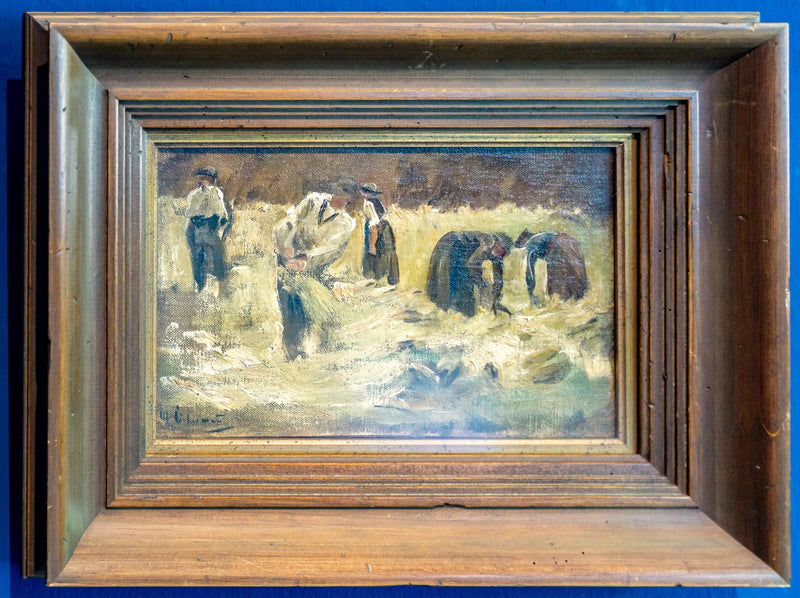 Zbiór zbóż - Max Liebermann