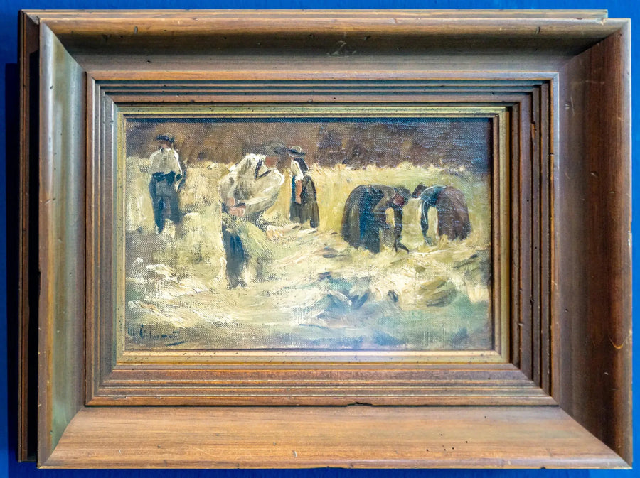 Zbiór zbóż - Max Liebermann
