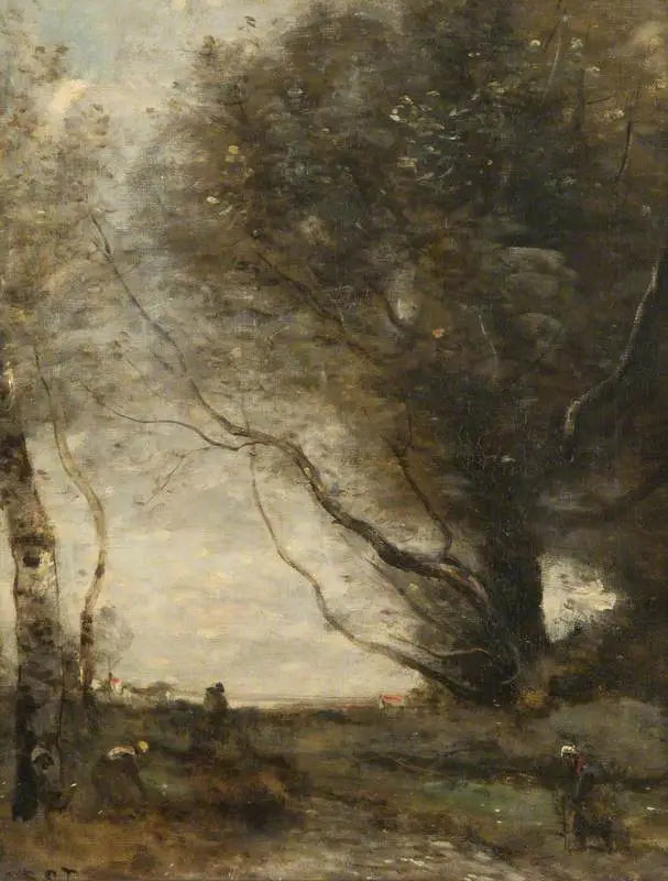 Żniwa - Jean-Baptiste Camille Corot