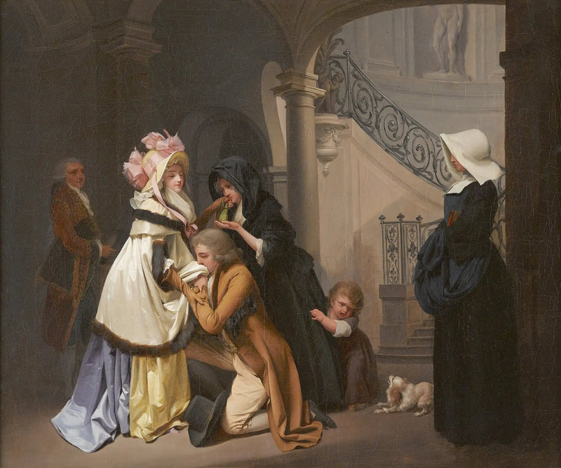 Rozpoznanie serca - Louis-Léopold Boilly
