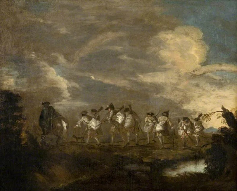 Rekruci, którzy dołączą do regiment - Antoine Watteau
