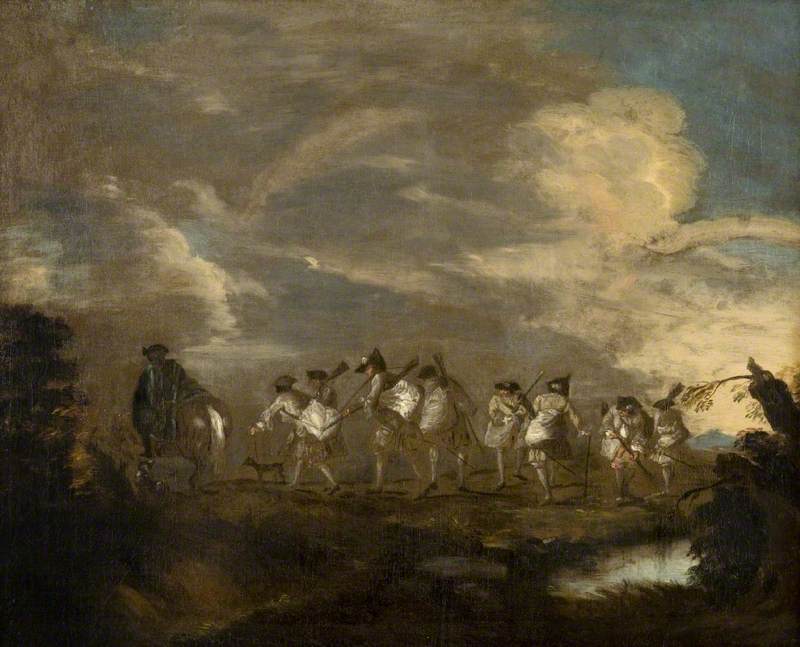 Rekruci, którzy dołączą do regiment - Antoine Watteau